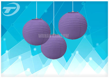 Colorful Chinese Round Paper Lanterns / Paper Party Lanterns, available in different colors and sizes