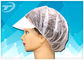 Peaked cap , made from non - woven fabric , white / blue / green , CE  certificated